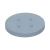 Rondelle caoutchouc 37x4 mm, gris, ster.