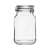 2000 ml Bocaux à conserve Fido, carrés