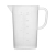 Mesure bécher en plastique, 500 ml