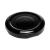 TO-53 Deckel, schwarz, m. Button, past.