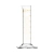 Eprouvette graduée, forme basse, 50 ml