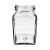 260 ml 4-eck-Glas, weiss, TO-58
