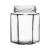 195 ml 6-eck-Glas, TO-58