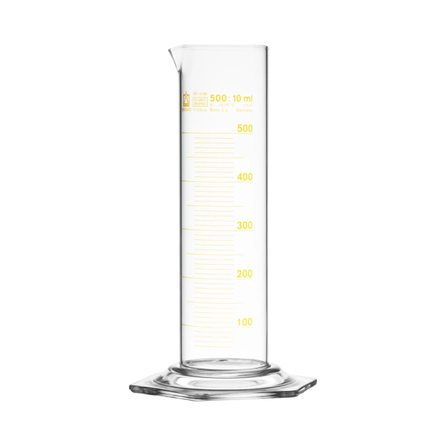 Eprouvette graduée, forme basse, 500 ml
