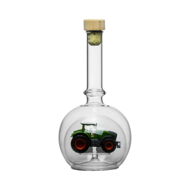 200 ml Flasche mit Traktor Fendt