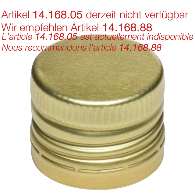 Ferm. alu. PP-31.5 or + g. verseur int.