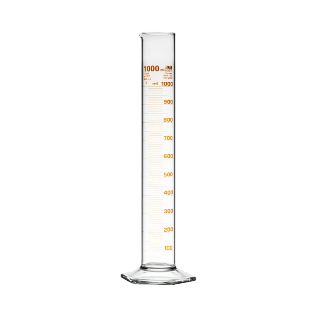 Eprouvette graduée, forme haute, 1000 ml