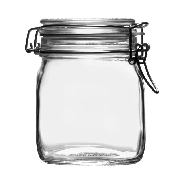 750 ml Bocaux à conserve Fido, carrés
