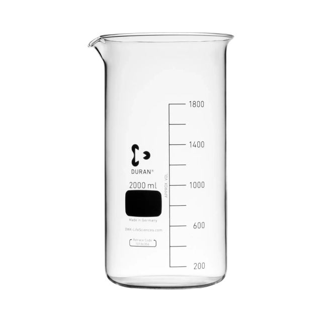 Béchers DURAN, forme haute, 2000 ml