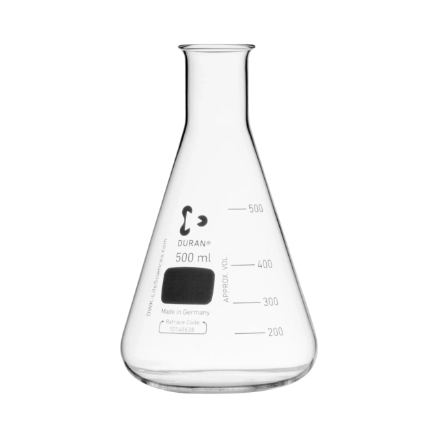 Erlenmeyer DURAN, col étroit, 500 ml