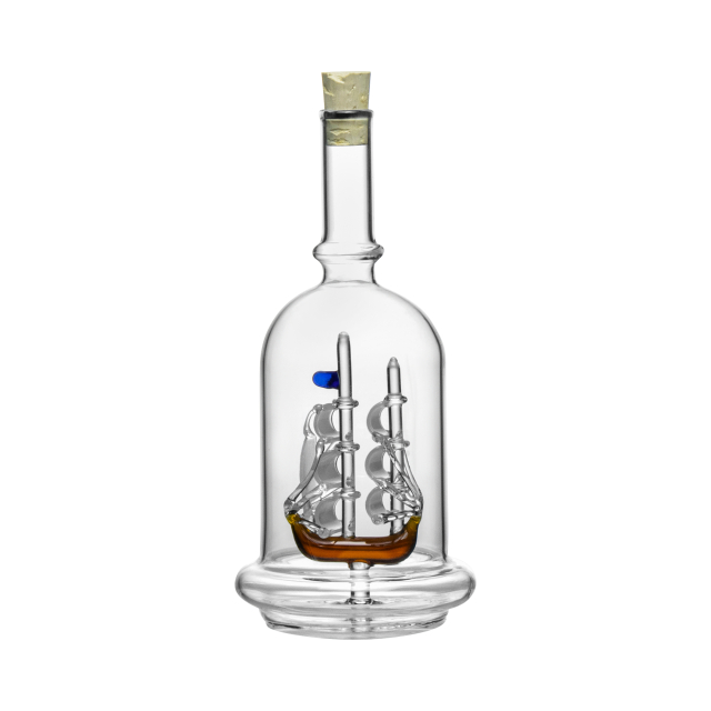 200 ml Flasche mit Schiff