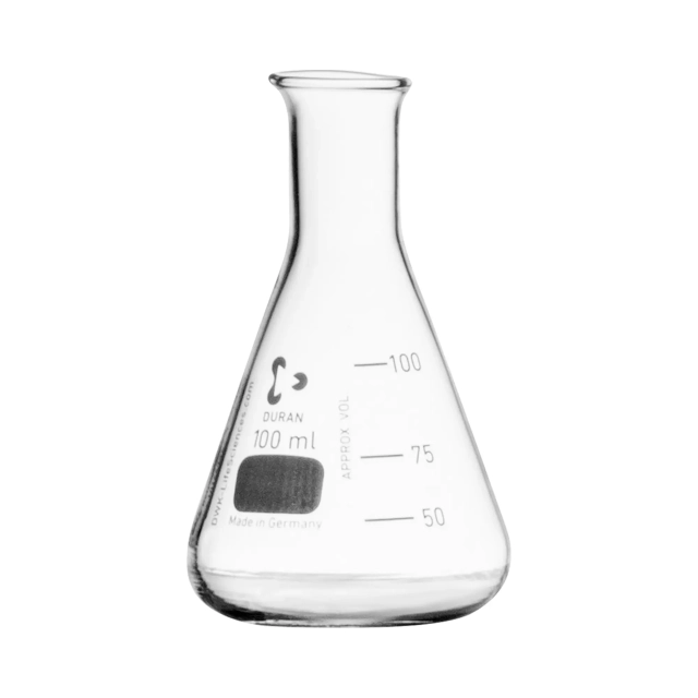 Erlenmeyer DURAN, col étroit, 100 ml