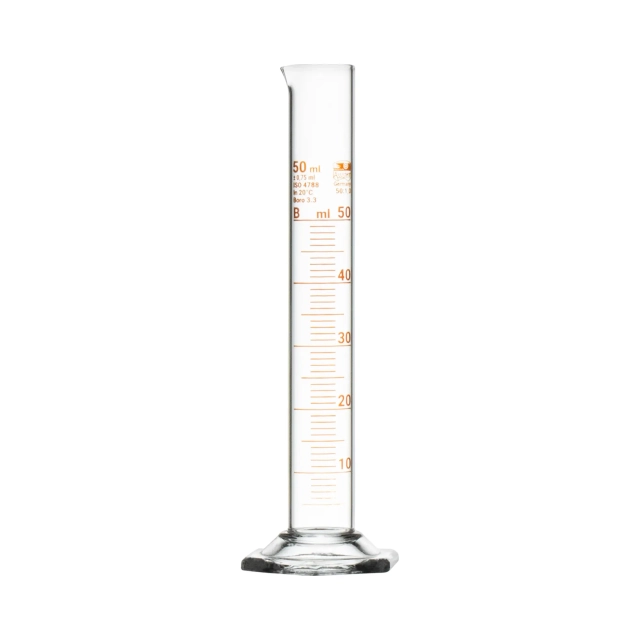 Eprouvette graduée, forme haute, 50 ml