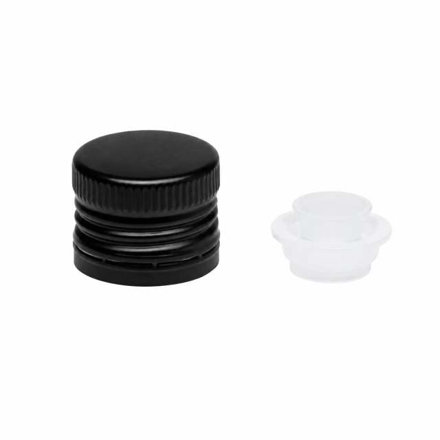 Ferm. alu PP-31.5 noir, g.verseur séparé