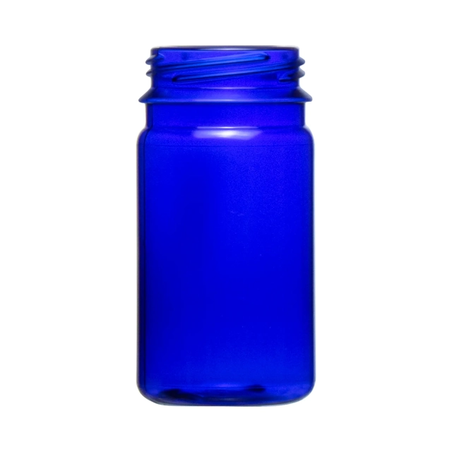 100 ml Flacons PETG-Pulvis, bleu, carton