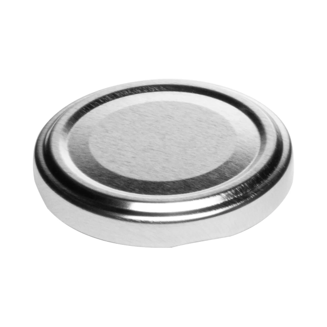 Couvercle argent TO-58, past