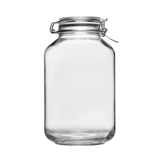 4000 ml Bocaux à conserve Fido, ronds