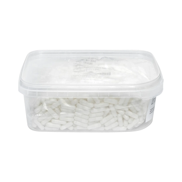 Capsules vegan, grandeur 2