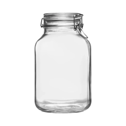 3000 ml Bocaux à conserve Fido, carrés