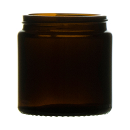 120 ml Pots à onguent Salwis, verre brun
