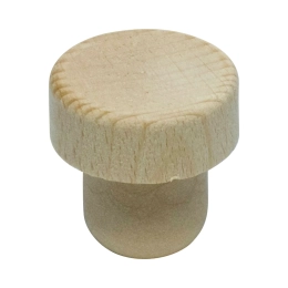 Bouchons synthétiques à tête de bois 34x13x22