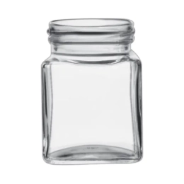 111 ml Bocaux carré, TO-48