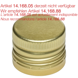 PP-31.5 Verschluss m. Ausgiesser gold