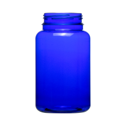 500 ml Flacons PETG-Pulvis, bleu, carton