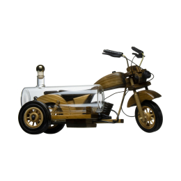 350 ml Moto en bois et en verre