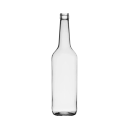 700 ml Btles Geradhals, blanc, PP-28