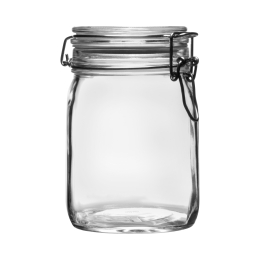 1000 ml Bocaux à conserve Fido, carrés
