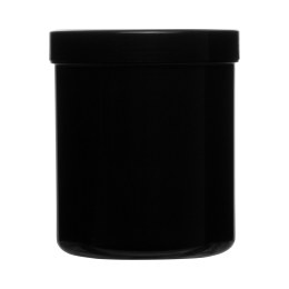 500 g Pots à onguent, noir, compl.