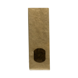 250 g Sachets à thé fenêtre, brun