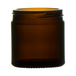 60 ml Pots à onguent Salwis, verre brun