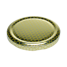 TO-82 Deckel, gold, Wabe
