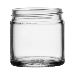 60 ml Pots à onguent Salwis, verre blanc