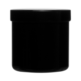 250 g Pots à onguent, noir, compl.