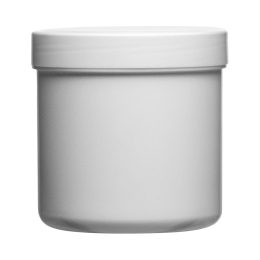 250 g Pots à onguent, blanc, compl.