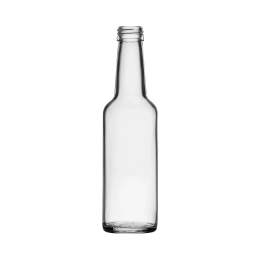 250 ml Btles Geradhals, blanc, PP-28