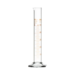 Eprouvette graduée, forme haute, 50 ml