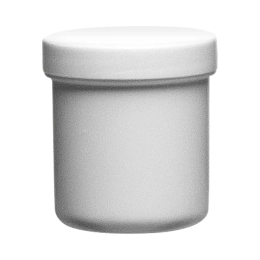 10 g Pots à onguent, blanc, compl.