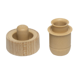Holzgriffkorken mit Ausgiesser 29x13x19