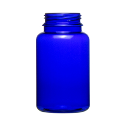 200 ml Flacons PETG-Pulvis, bleu, carton