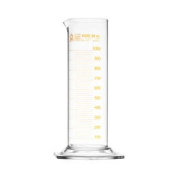 Eprouvette graduée, forme basse, 1000 ml
