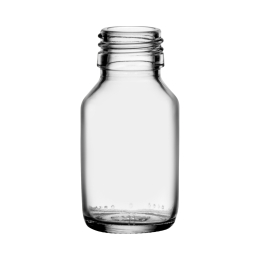 50 ml VERAL Flasche, weiss, PP-28