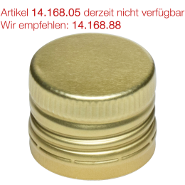 PP-31.5 Verschluss m. Ausgiesser gold