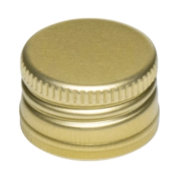 PP-22 Aluminium Schraubverschluss gold