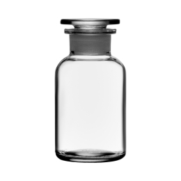 250 ml Flacons d'apothicaire large, bl