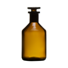 100 ml Flacons d'apothicaire étroit brun