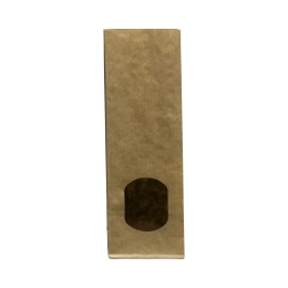 250 g Sachets à thé fenêtre, brun
